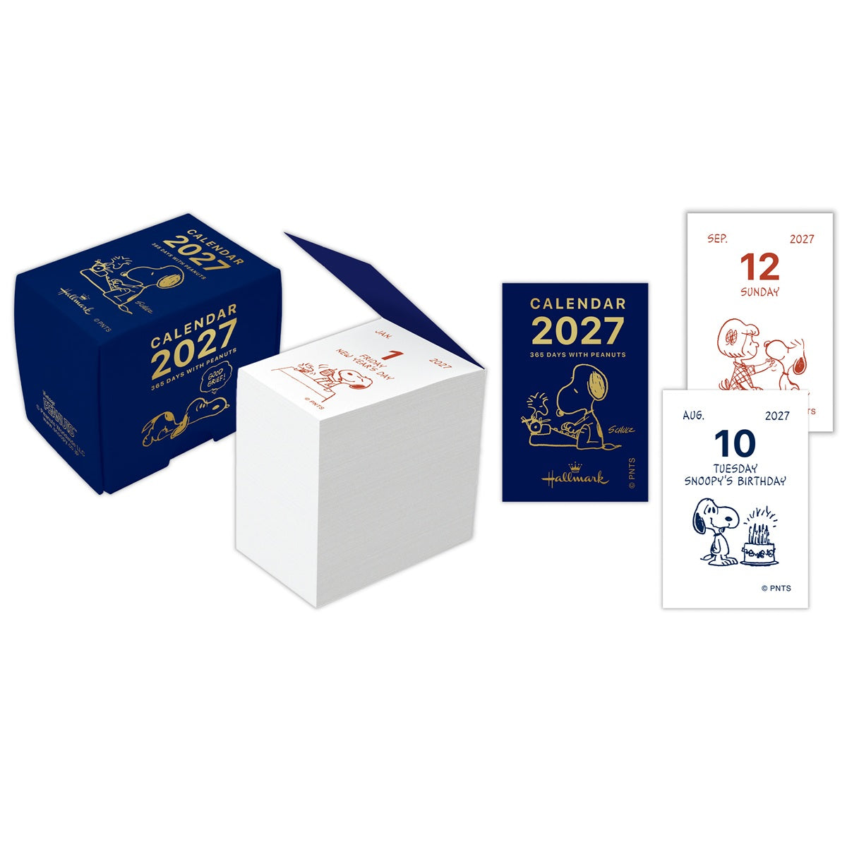 スヌーピー ミニミニ日めくりカレンダー2027