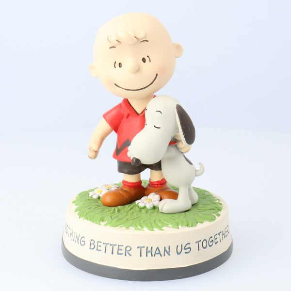 Peanuts(R) Charlie Brown and Snoopy Together Figurine