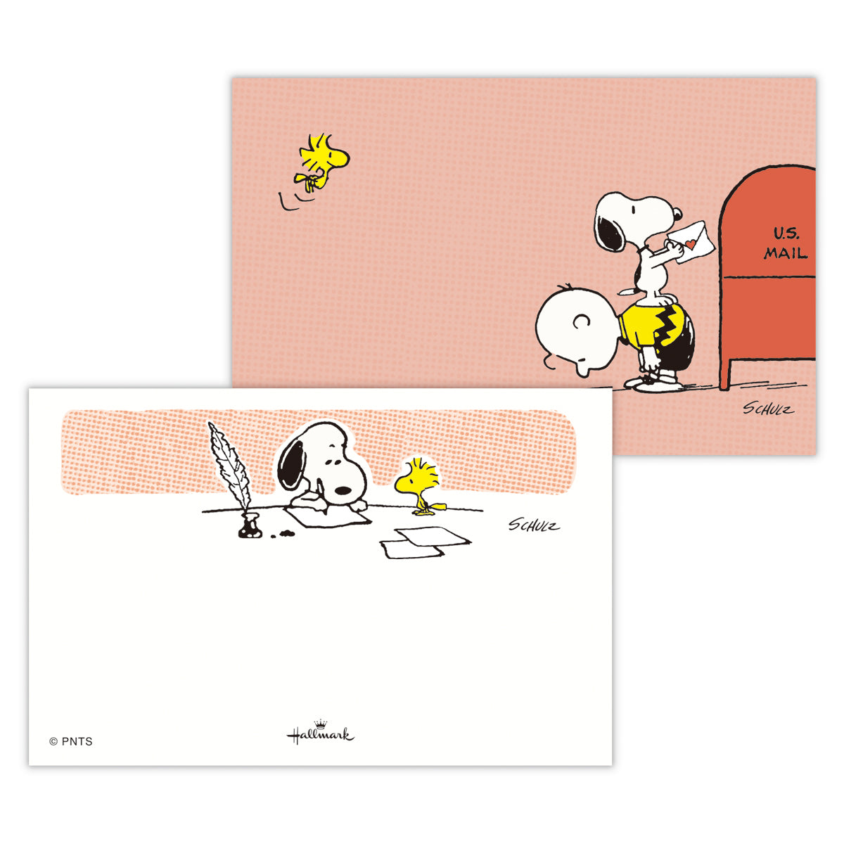 スヌーピー 両面お手紙【ミニメッセージカード】