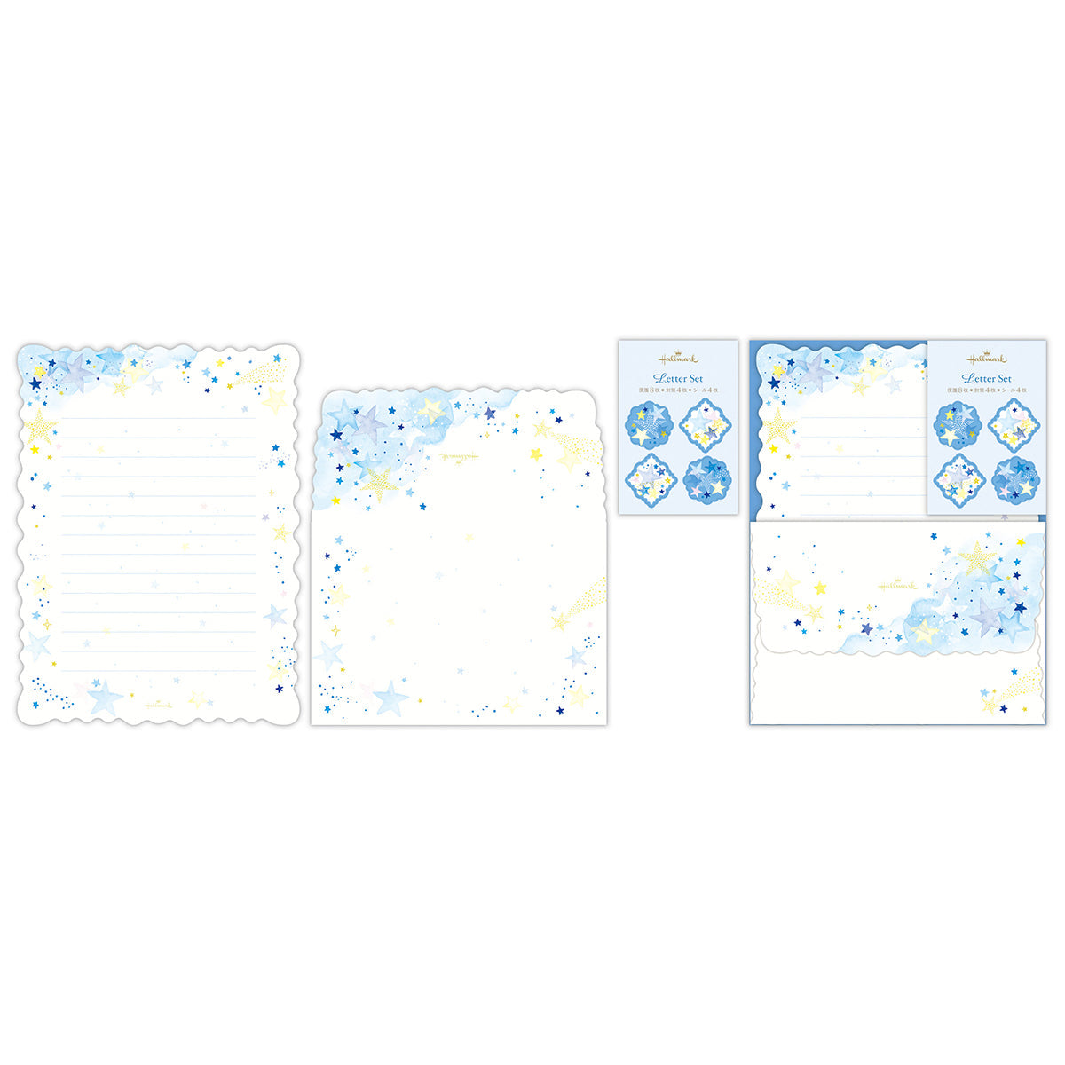 ブルースターリースカイ【レターセット】