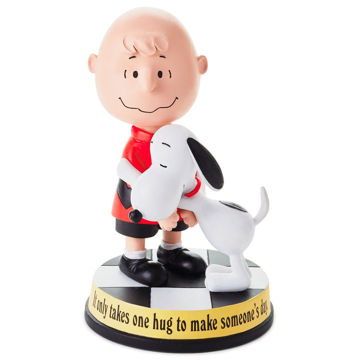 送料無料】Peanuts® チャーリー・ブラウンとスヌーピーハグフィギュ 