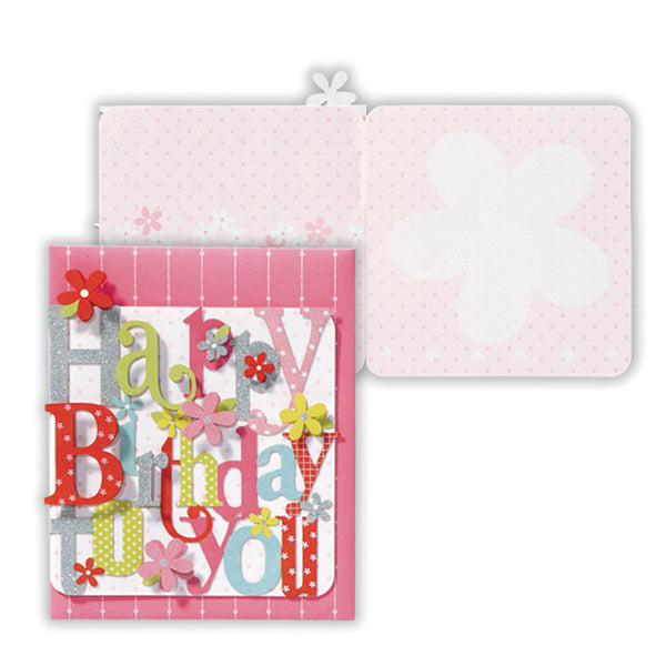 抜き文字・バースデーII【誕生お祝い】