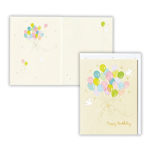 風船と鳥II【誕生お祝い/シャイニー ウィッシーズ】