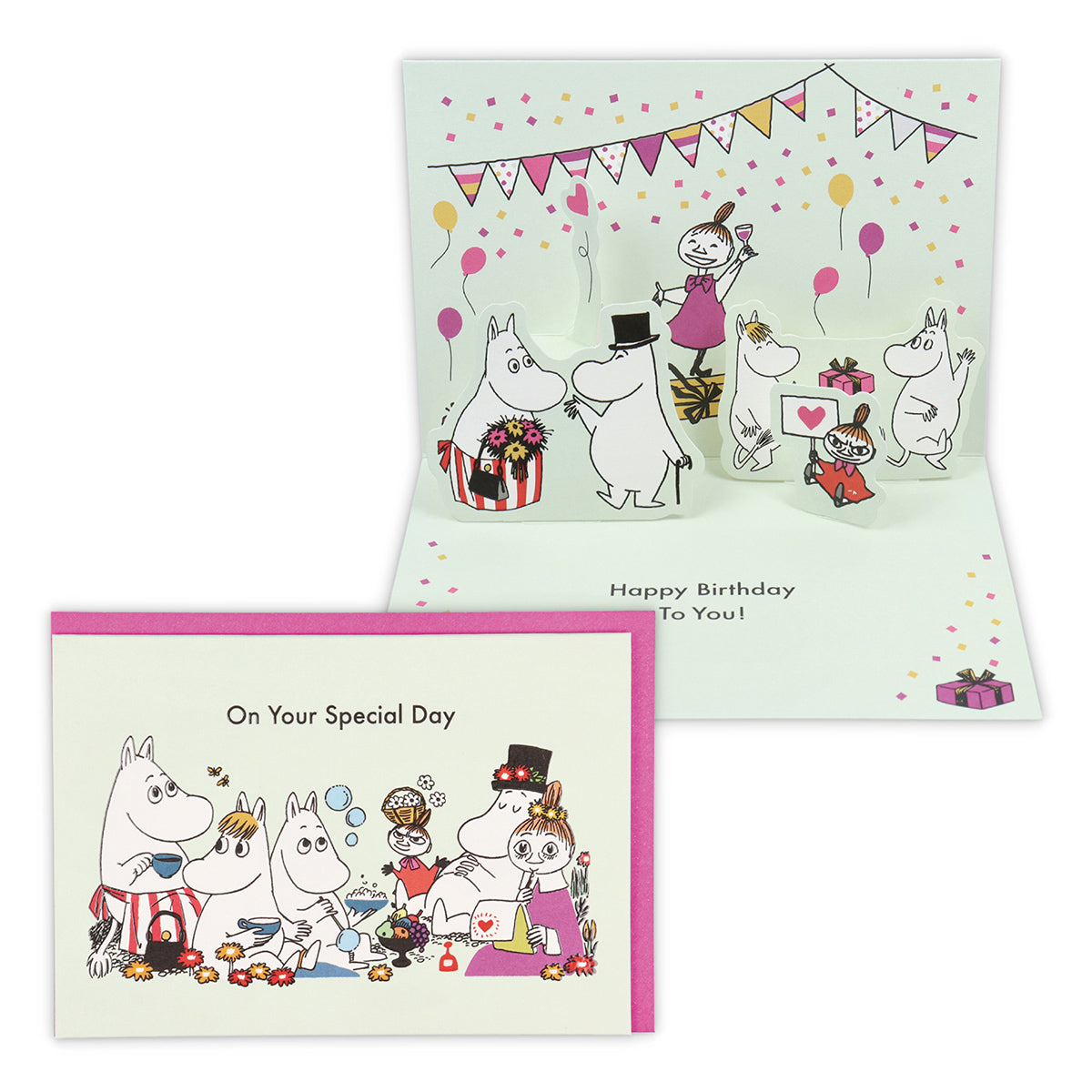 ムーミン ムーミンと仲間II【誕生お祝い/立体カード】