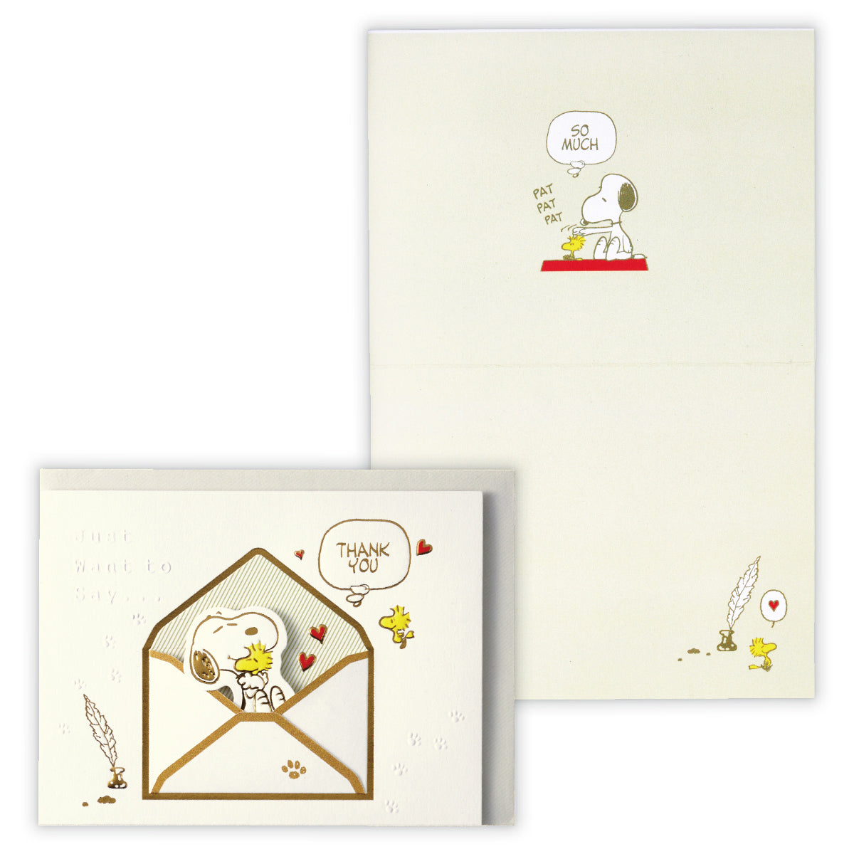 スヌーピー 手紙の中からII【ありがとう】