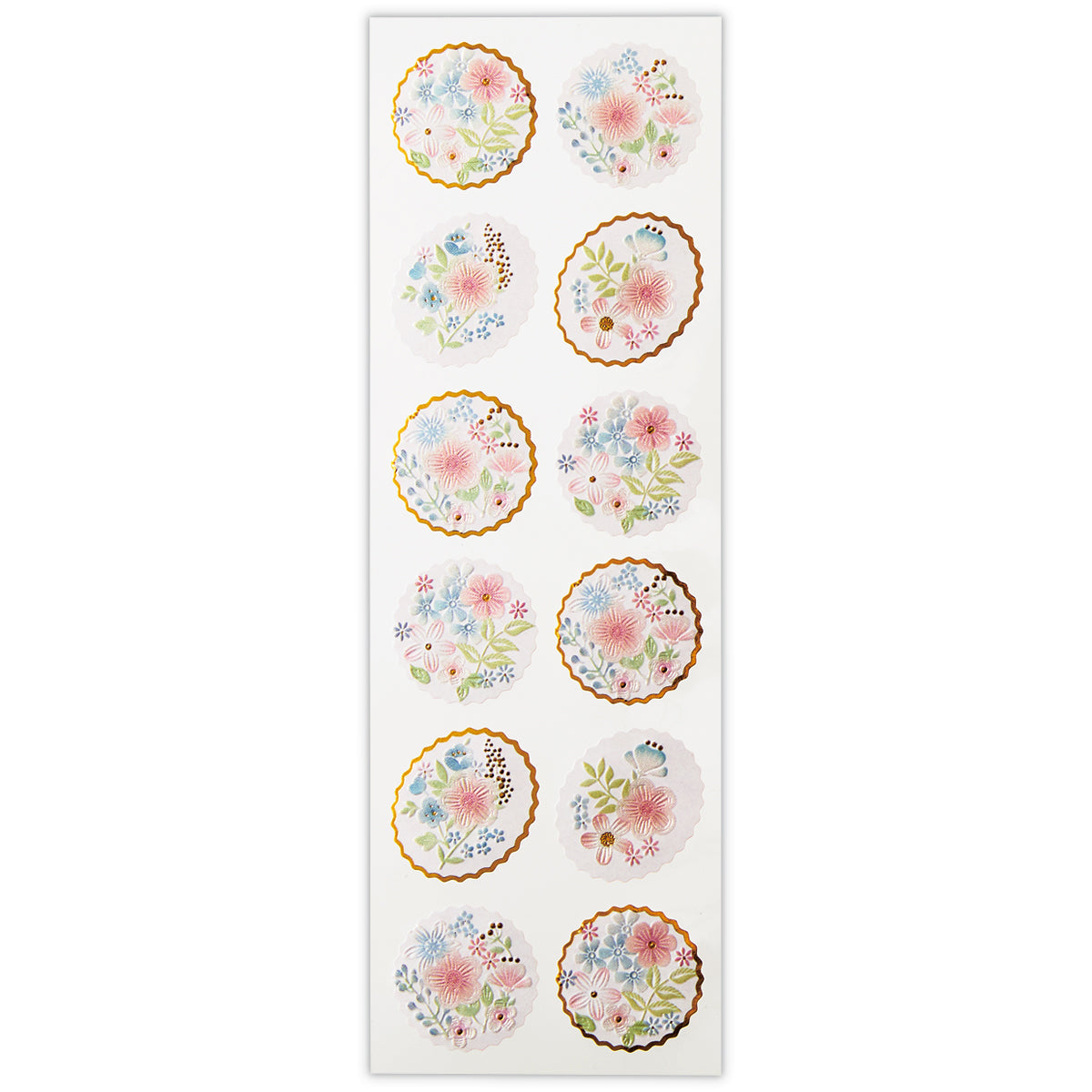 エンボスフラワーII【封印シール/プレミアムレター】