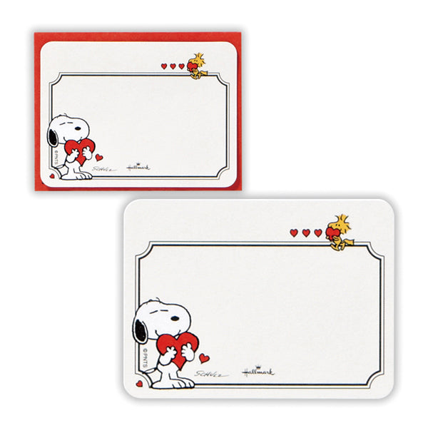 スヌーピー セットハートII【ミニメッセージカードセット】