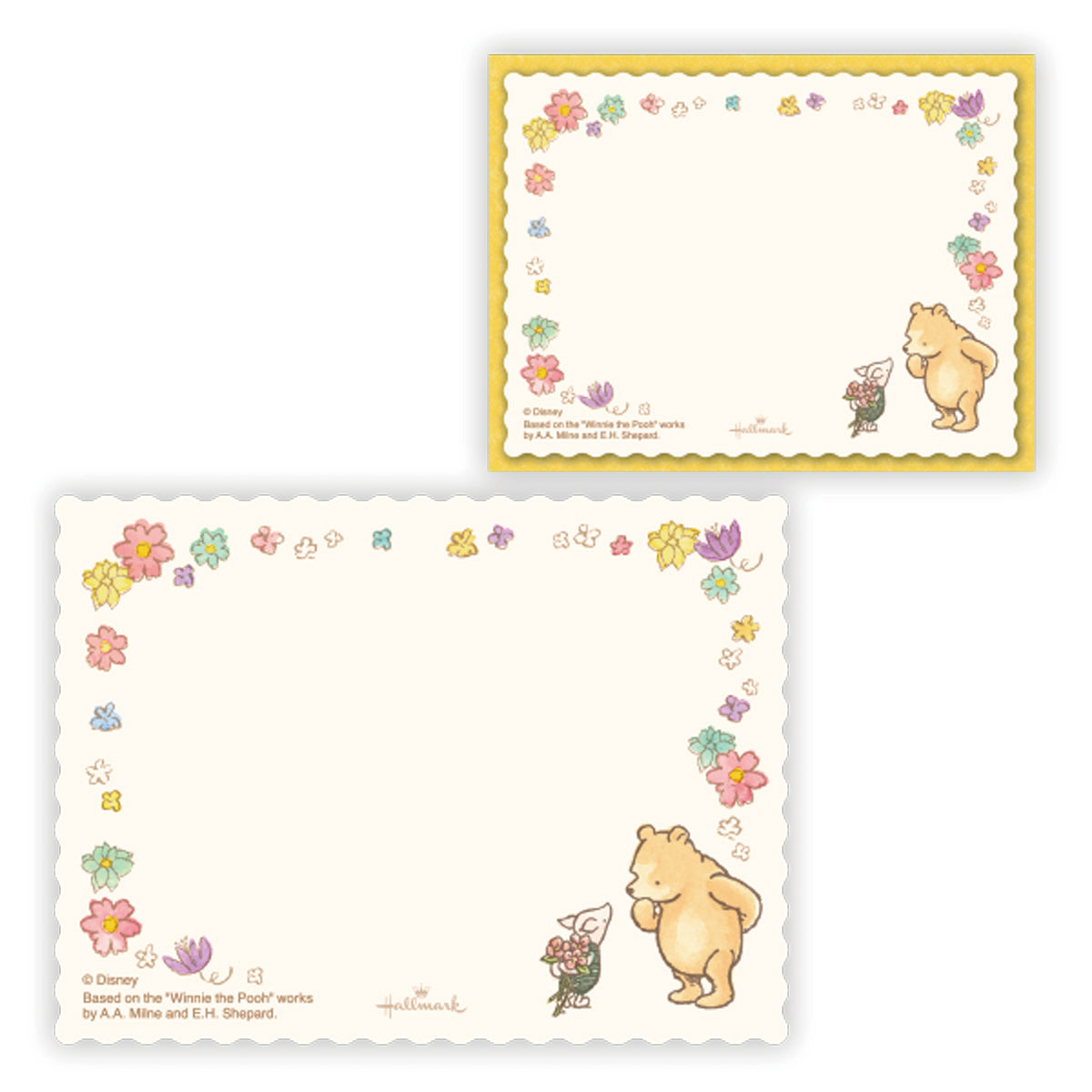 ディズニー クラシックプーII【ミニメッセージカードセット】