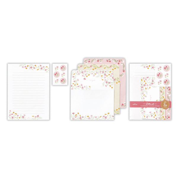 ブルーミングII【レターセット/リトルガーデン】