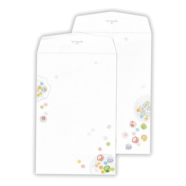和のいろどり甘菓子II【レターパッド用封筒/和のいろどり】