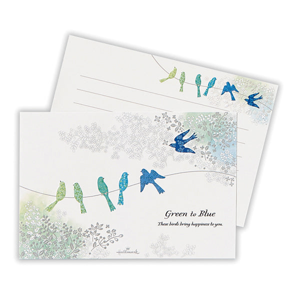 幸せを運ぶ鳥II【ハガキ箋/チェンジズ・オブ・ネイチャー】