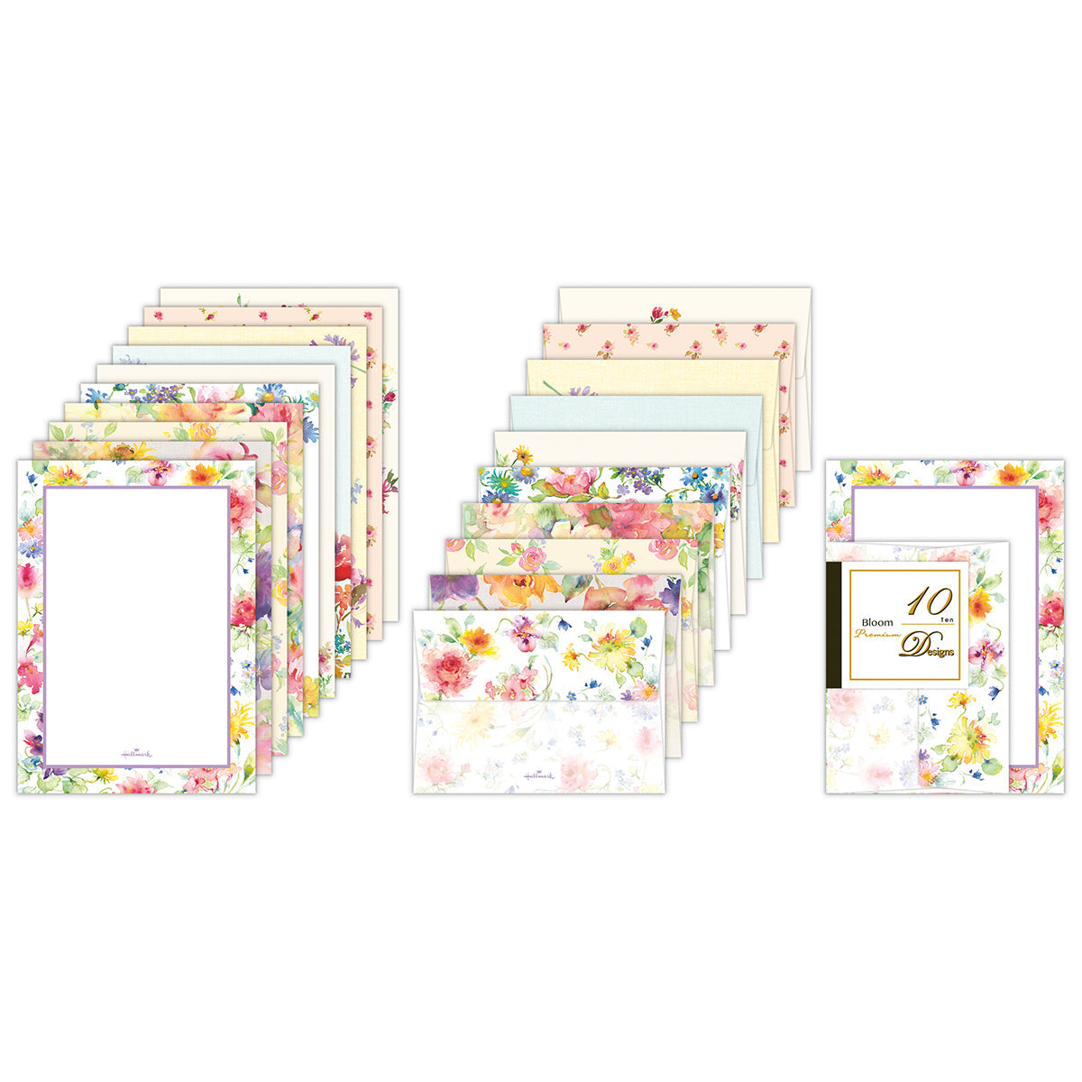 10DブルームⅢ【ミニレターセット/10デザインズ】