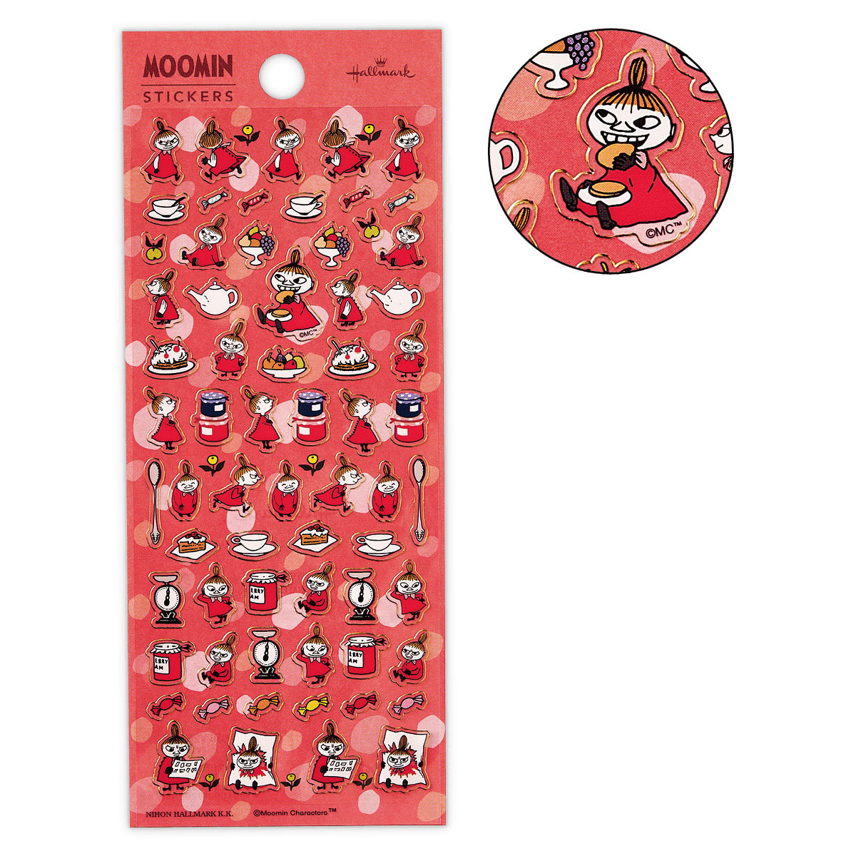 ムーミン スウィーツ【フチドリシール】