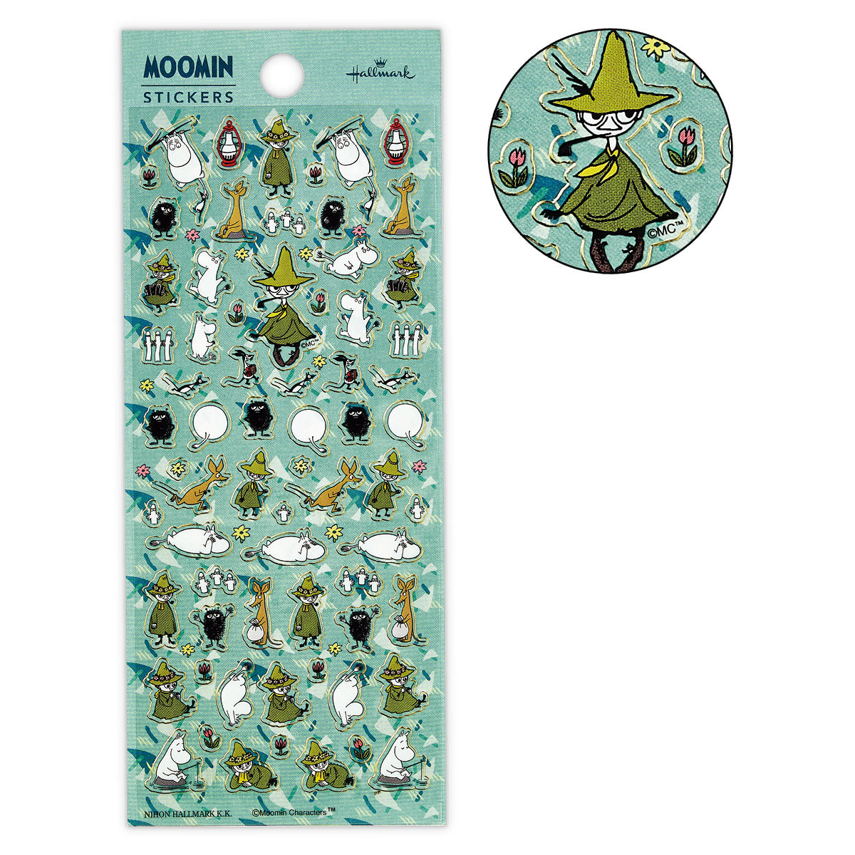 ムーミン アクティブ【フチドリシール】