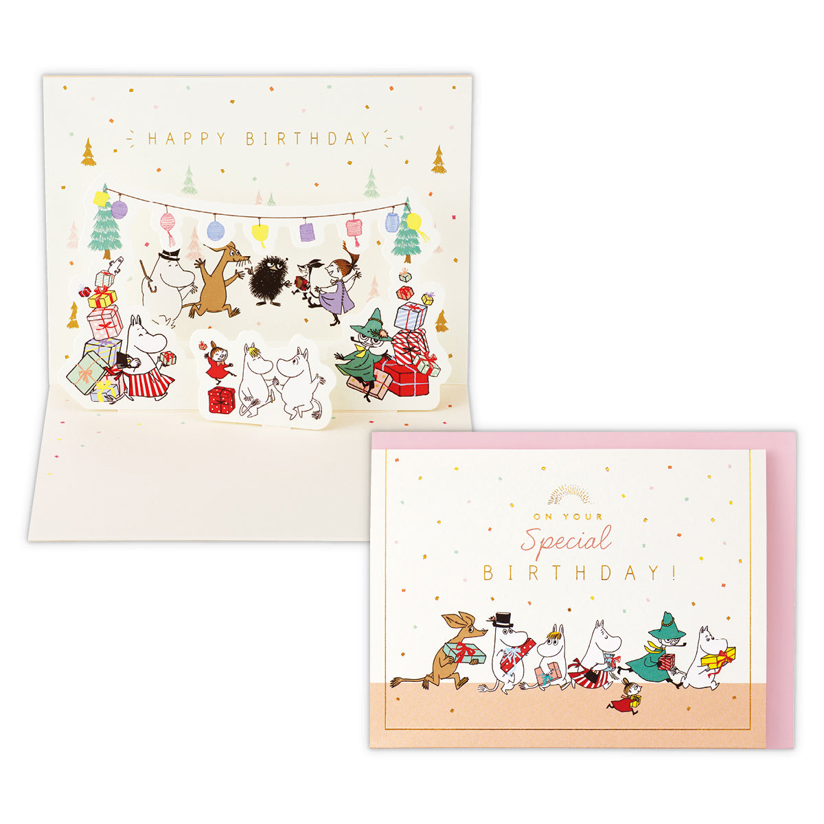 ムーミン バースデーランタンガーランド【誕生お祝い/立体カード】