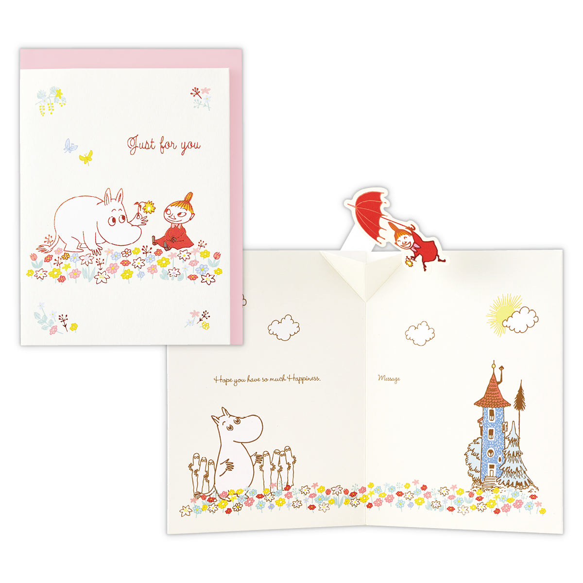 ムーミン フォー・ユー アンブレラ【多目的/立体カード】