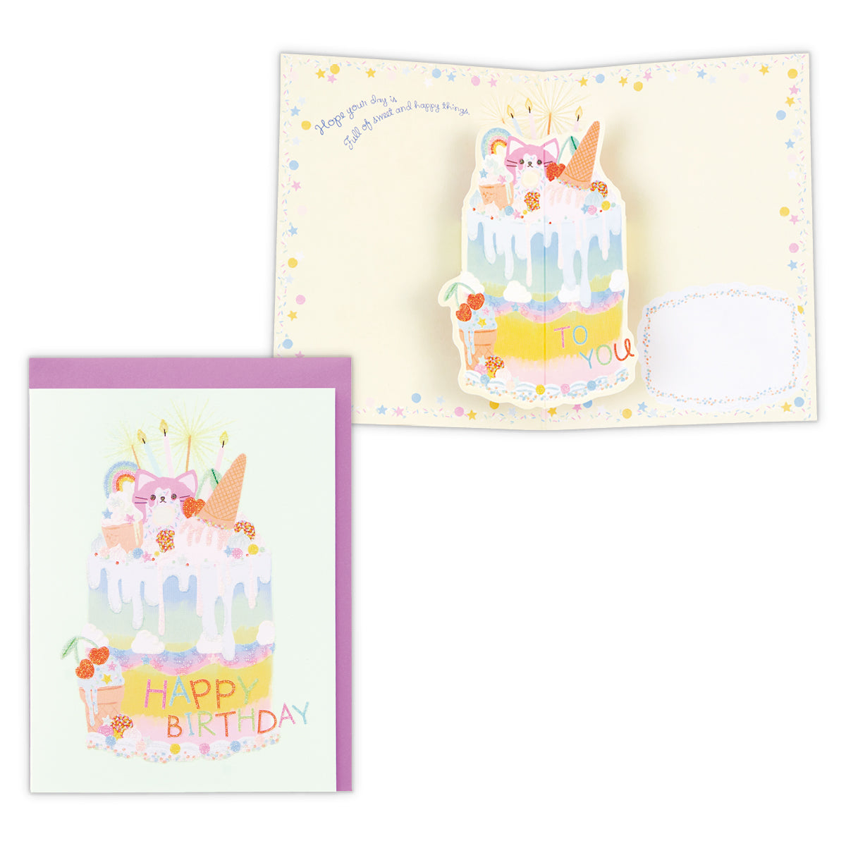 デコレーションケーキ【誕生お祝い/USA Design】