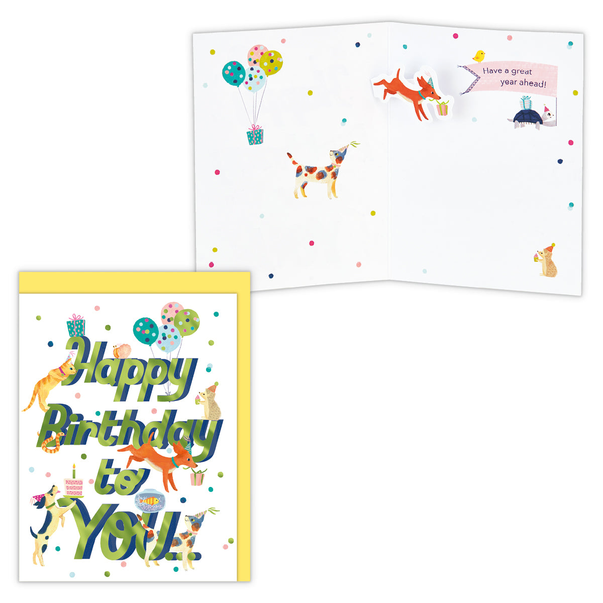 バースデーハッピードッグ【誕生お祝い/USA Design】