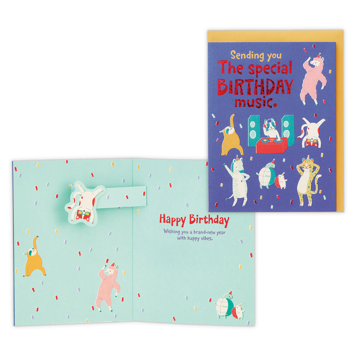 アニマルダンシング【誕生お祝い/USA Design】