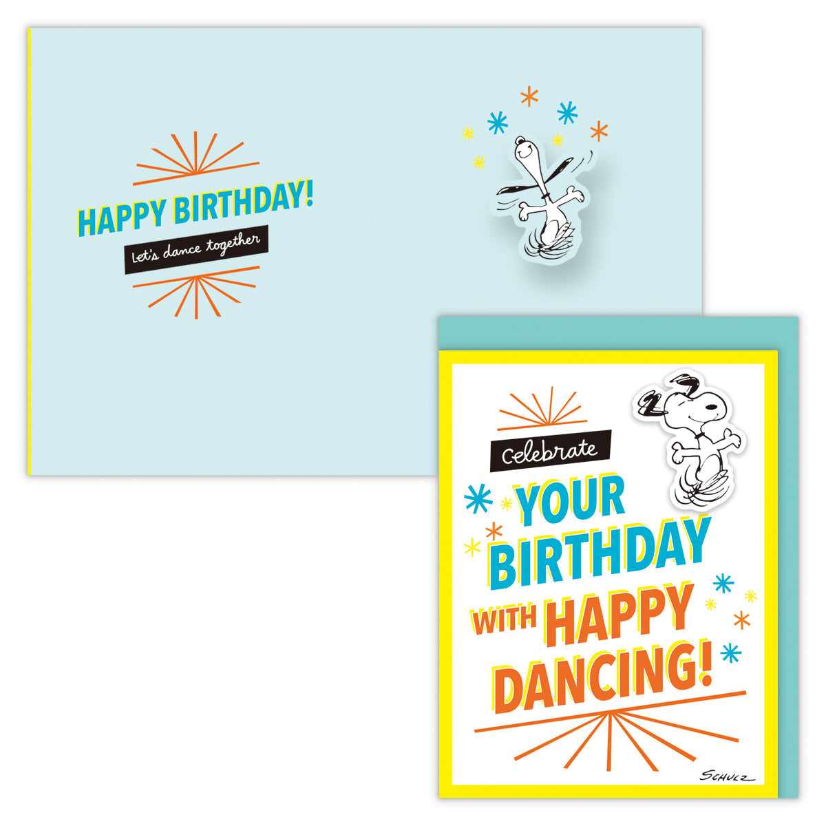 スヌーピー ハッピーダンス【誕生お祝い/USA Design】