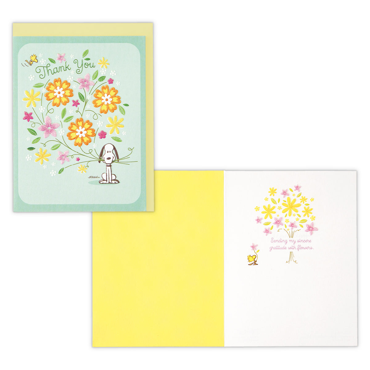 スヌーピー フラワーズ【ありがとう/USA Design】