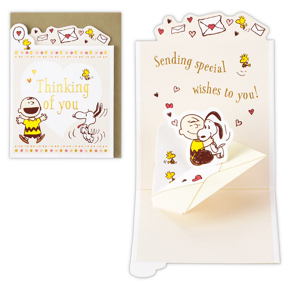 スヌーピー チャーリーと手紙【多目的/ミニカード】