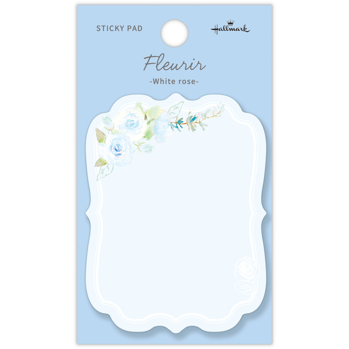 ホワイトローズ【付箋/フルリール】