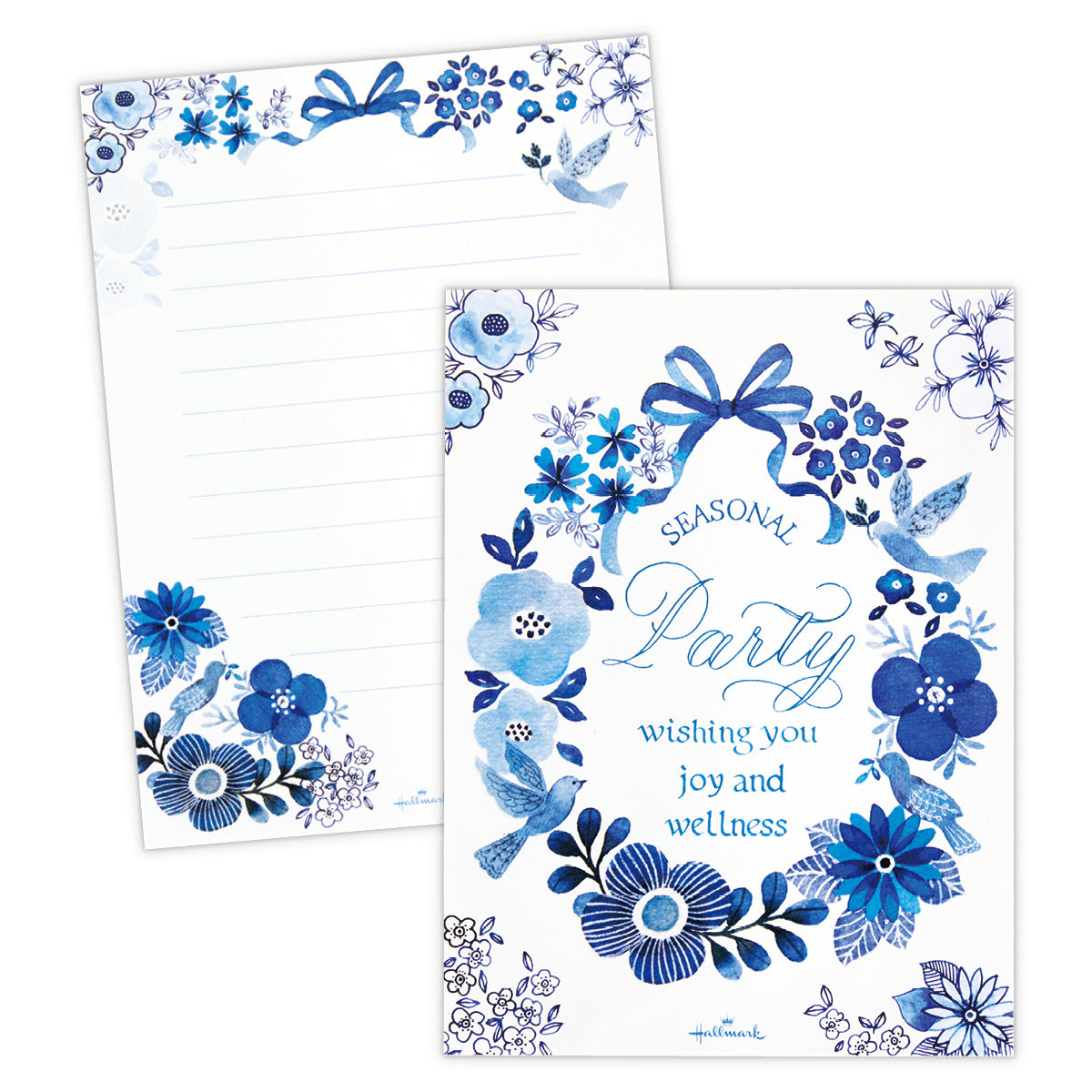 青色のパーティー【レターパッド/チェンジズ・オブ・ネイチャー】