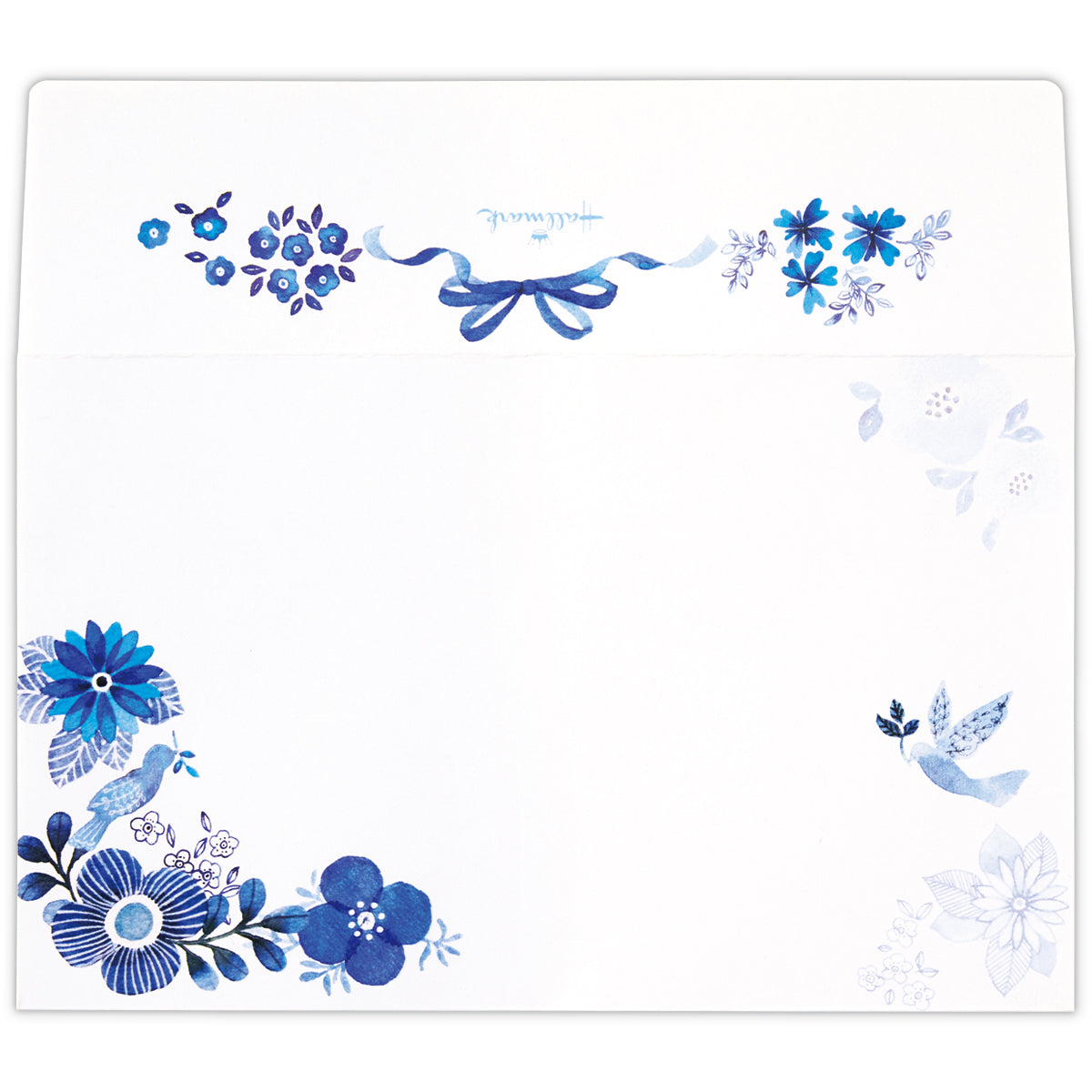 青色のパーティー【レターパッド用封筒/チェンジズ・オブ・ネイチャー】