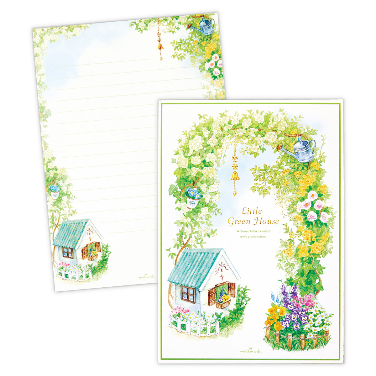 リトルグリーンハウス【レターパッド/チェンジズ・オブ・ネイチャー】