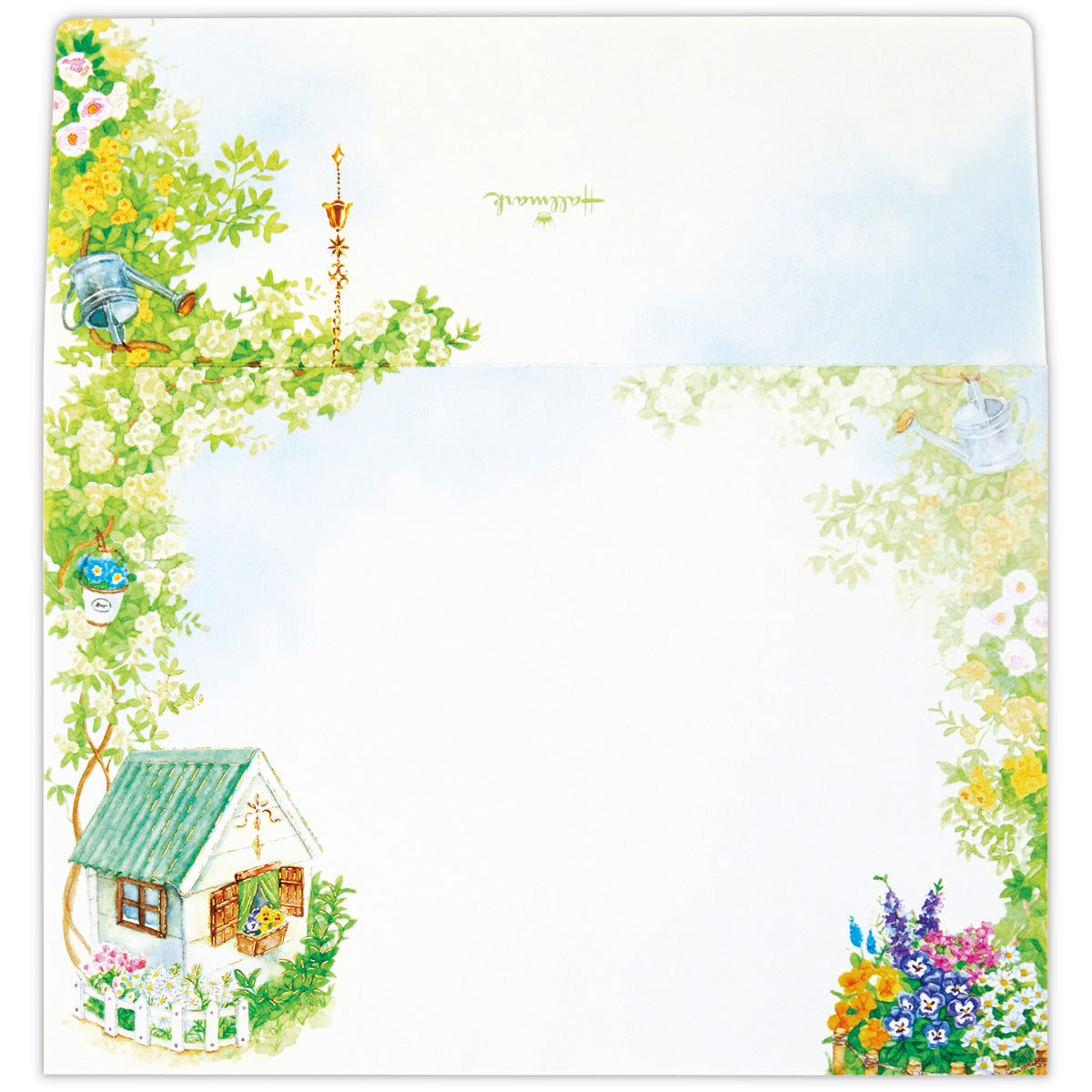 リトルグリーンハウス【レターパッド用封筒/チェンジズ・オブ・ネイチャー】