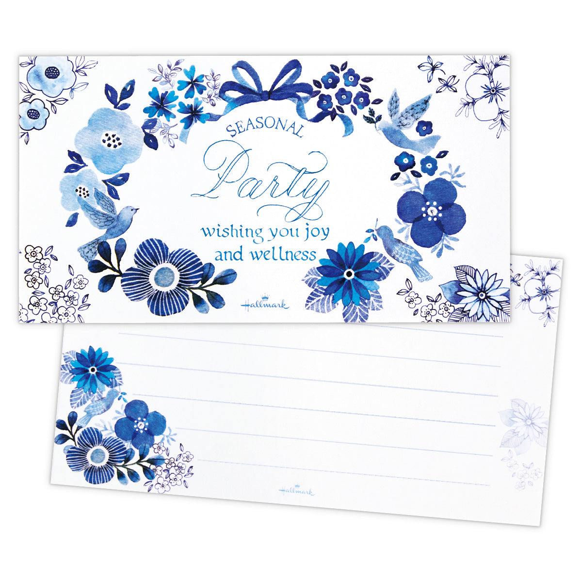 青色のパーティー【一筆箋/チェンジズ・オブ・ネイチャー】