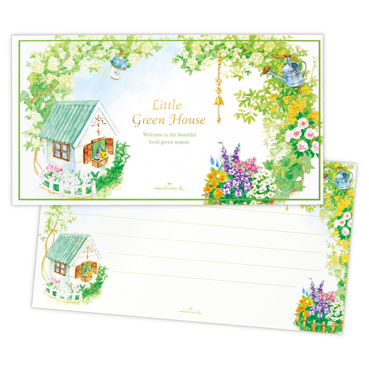 リトルグリーンハウス【一筆箋/チェンジズ・オブ・ネイチャー】