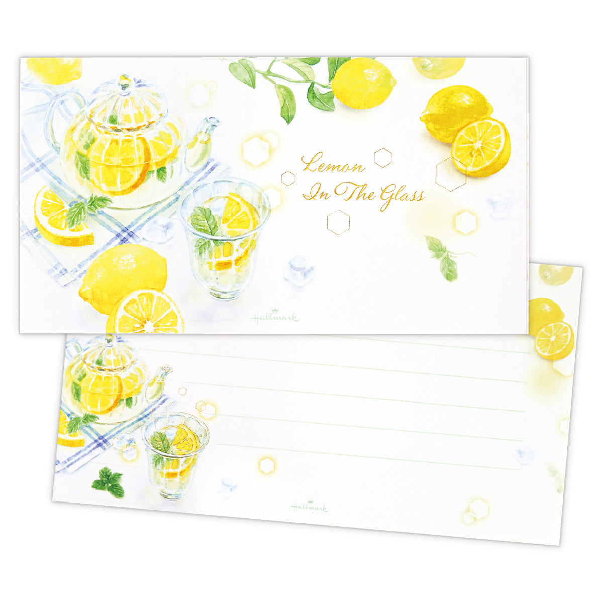 レモンインザグラス【一筆箋/チェンジズ・オブ・ネイチャー】