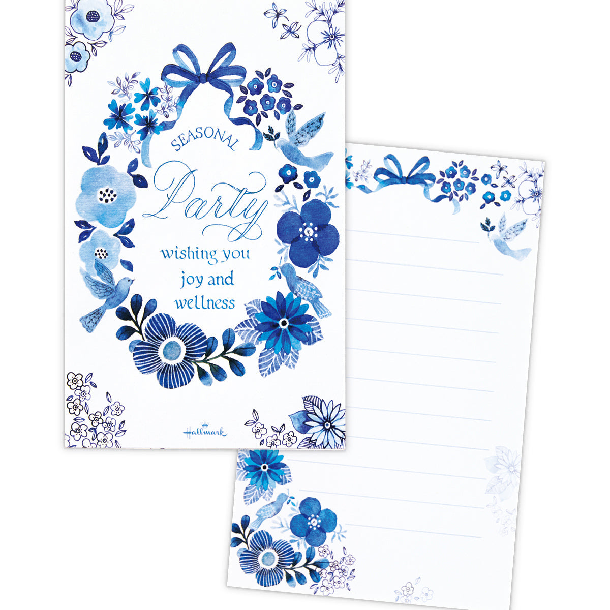 青色のパーティー【ハガキ箋/チェンジズ・オブ・ネイチャー】