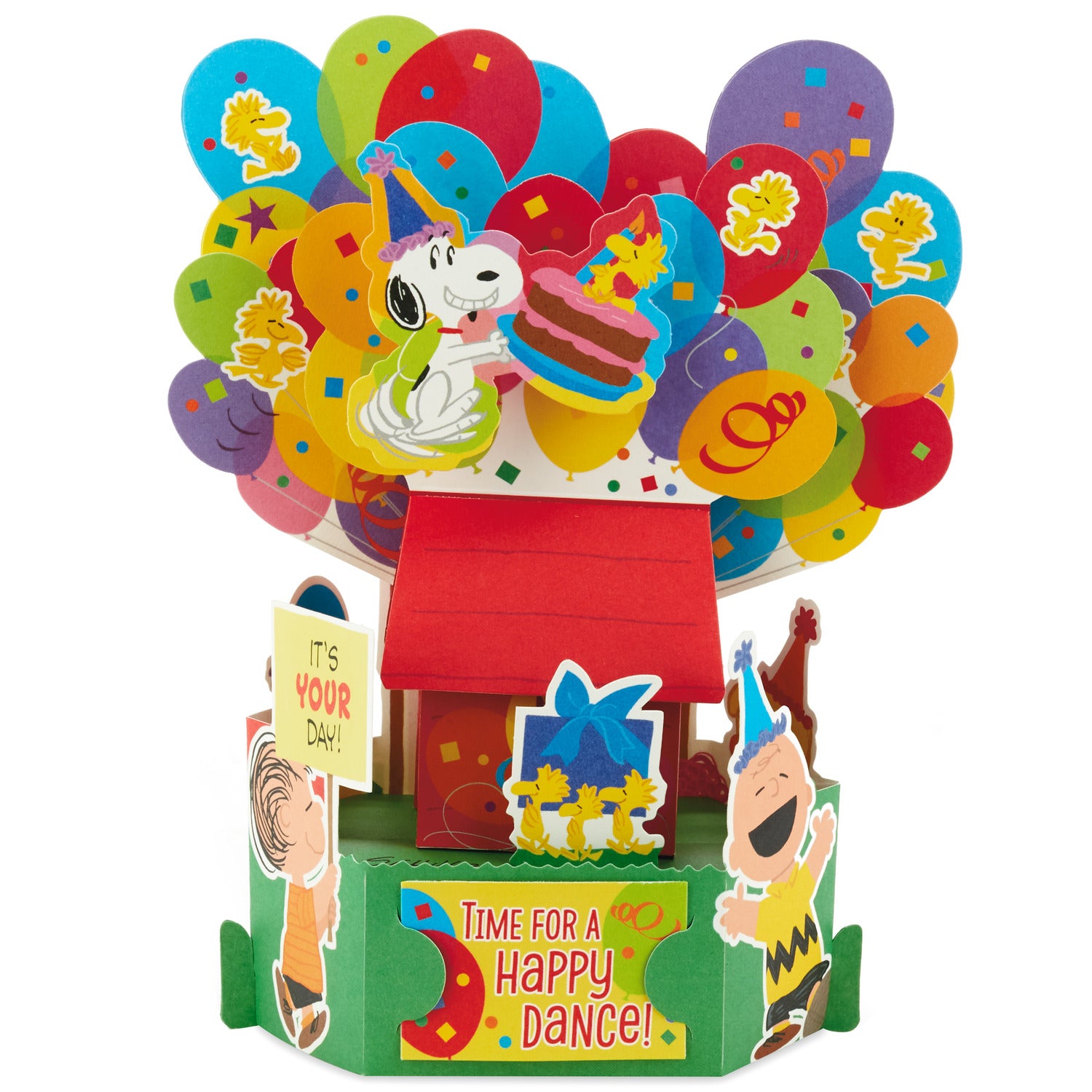Peanuts® スヌーピー 3D Pop-Up Birthday Card【立体バースデー