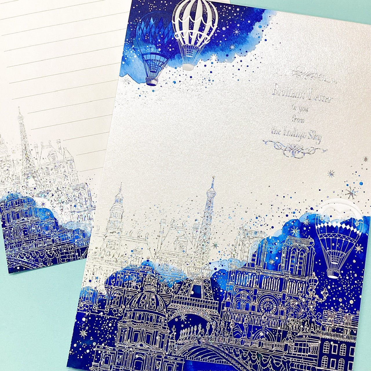 ブリリアントレター インディゴスカイII【レターパッド／プレミアム