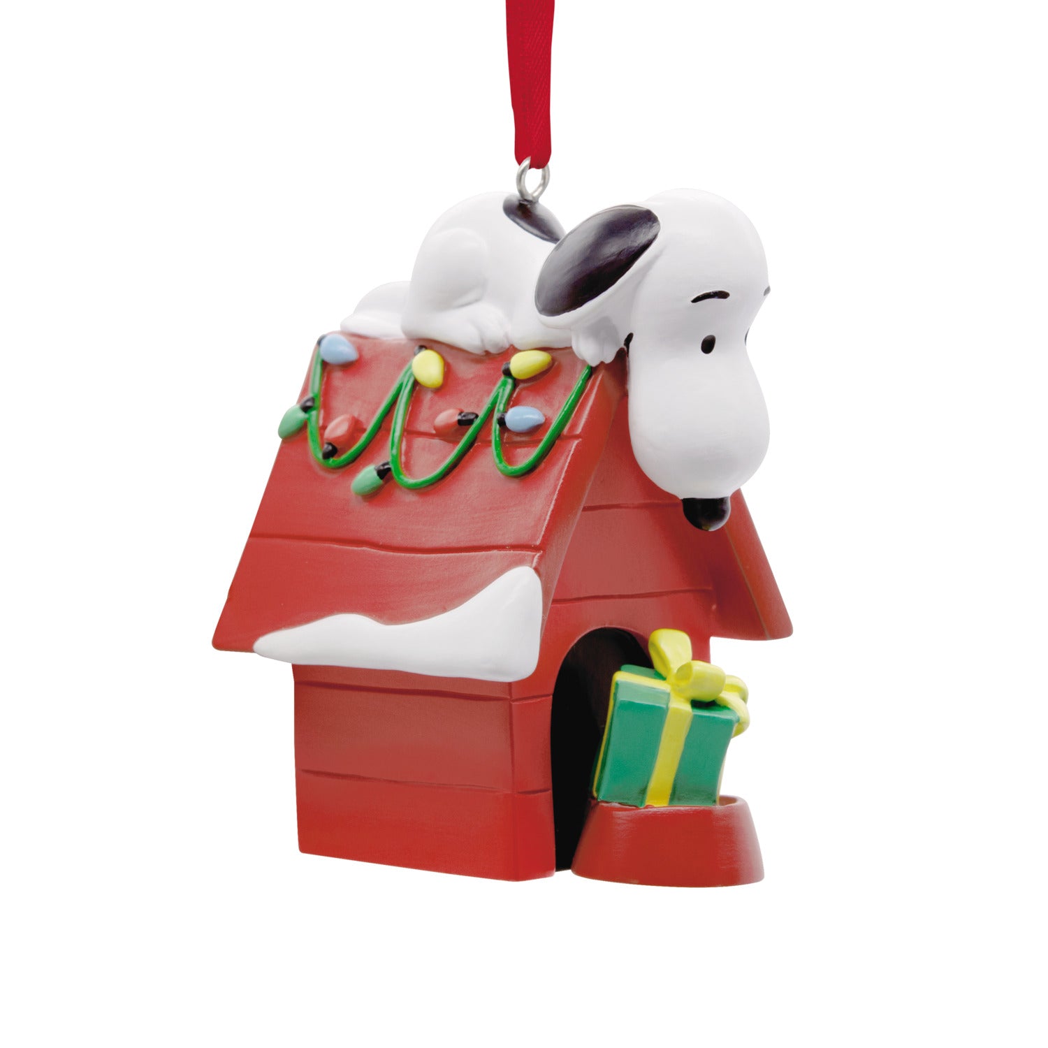 Peanuts® Snoopy on Holiday Doghouse Hallmark Ornament – 日本ホール