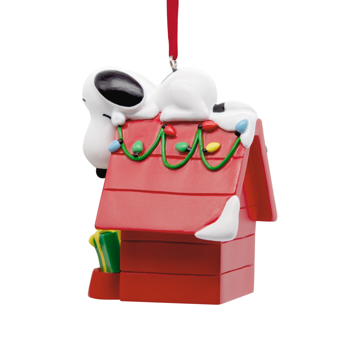 Peanuts® Snoopy on Holiday Doghouse Hallmark Ornament – 日本ホール 