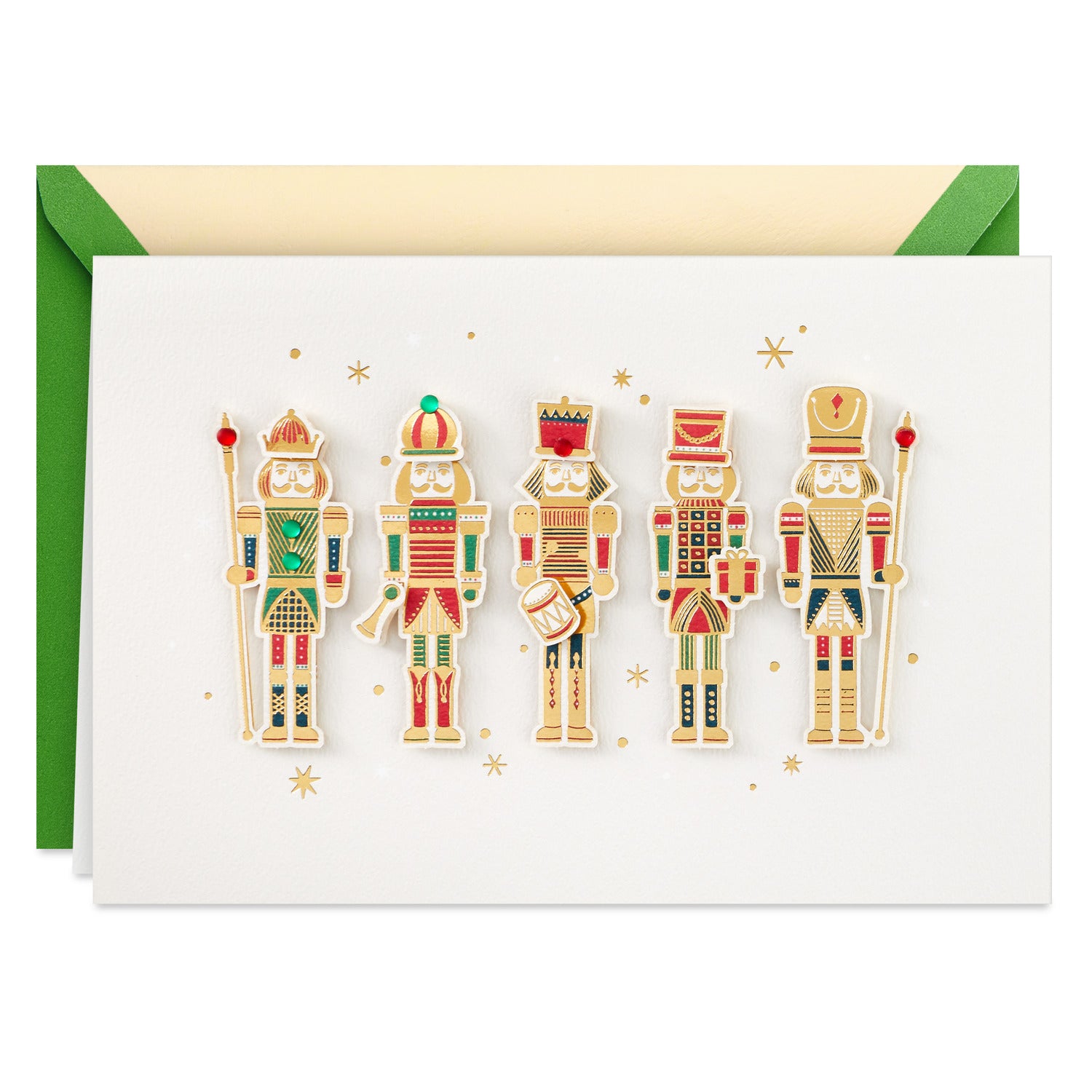 Nutcrackers Christmas Card【輸入クリスマスカード／Signature