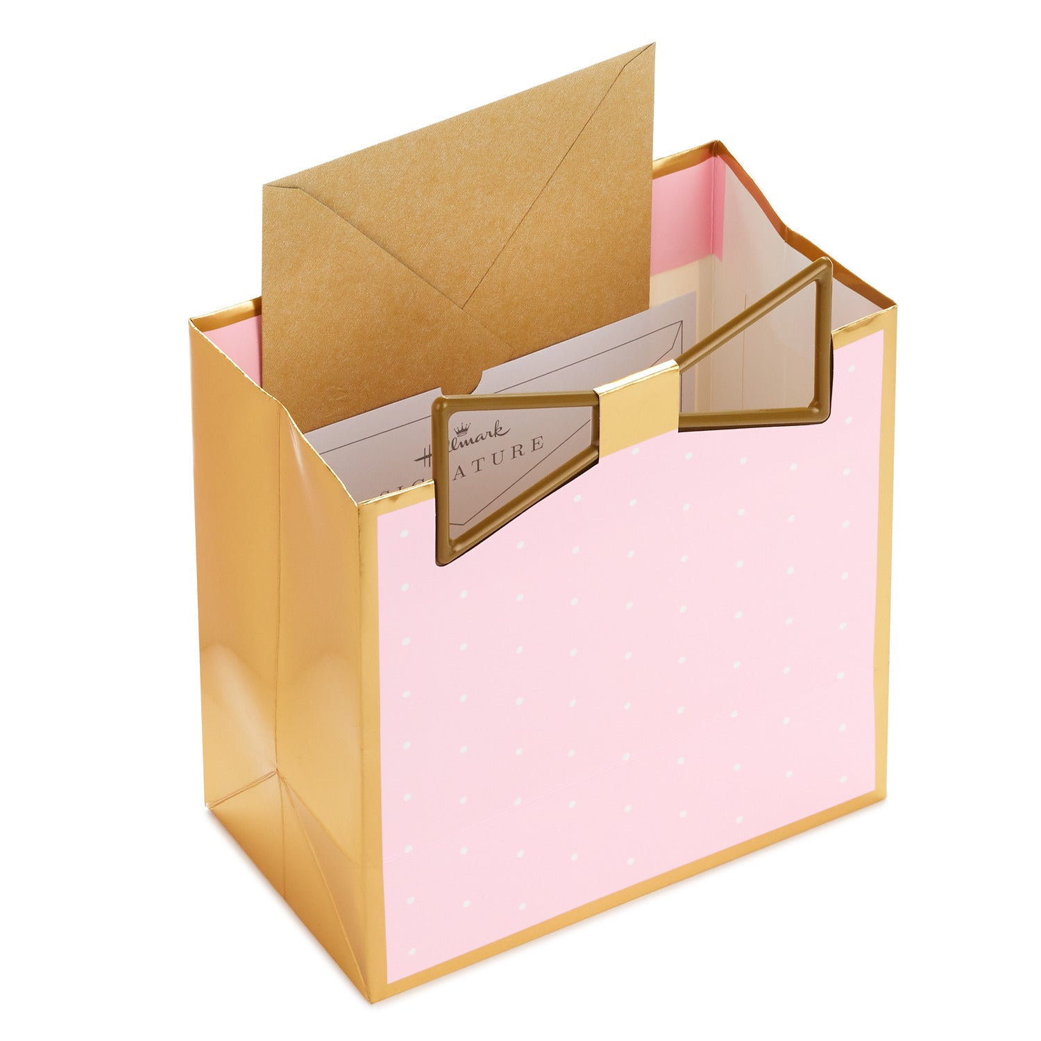 Signature ギフトバッグ Medium ピンク リボン – 日本ホールマーク公式