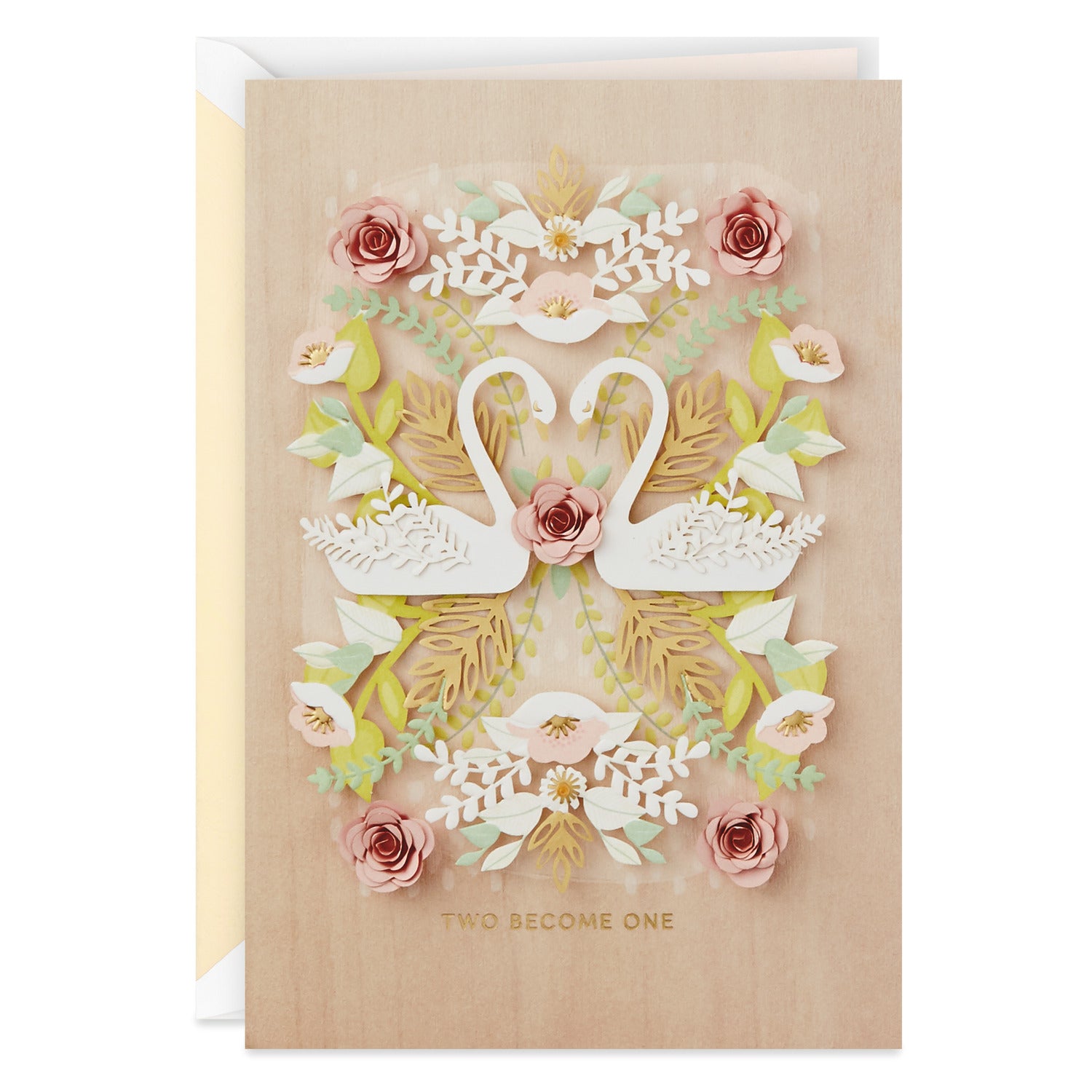 Two become one Swan Card【結婚お祝い／Signature】 – 日本ホール