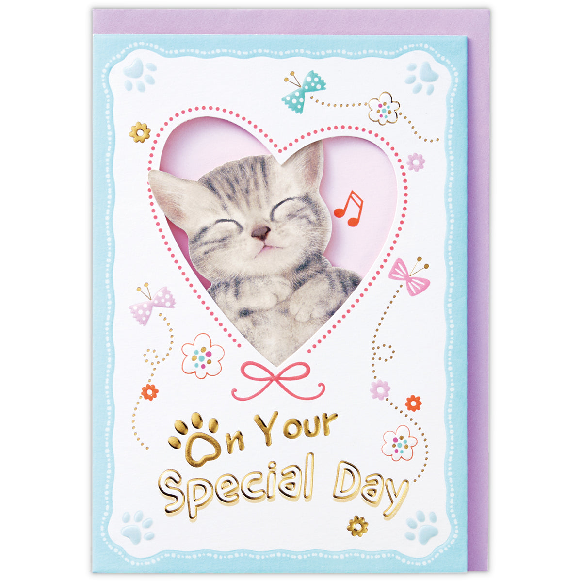 ハッピーメイト アメリカンショートヘアー【誕生お祝い／立体カード