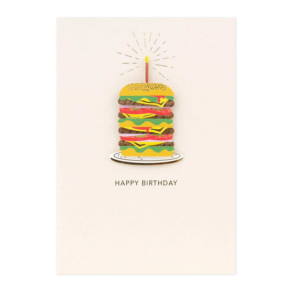 Piled high with everything you love Birthday Card【誕生お祝い