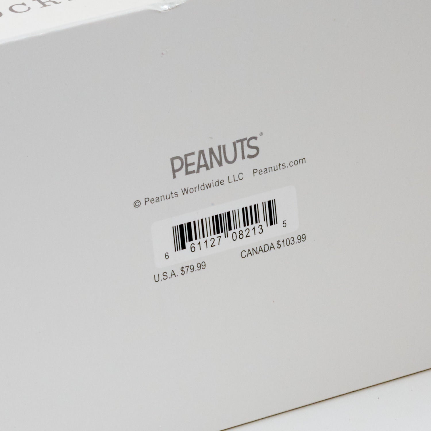 Peanuts® 75周年 限定フィギュリン チャーリー・ブラウンとスヌーピー