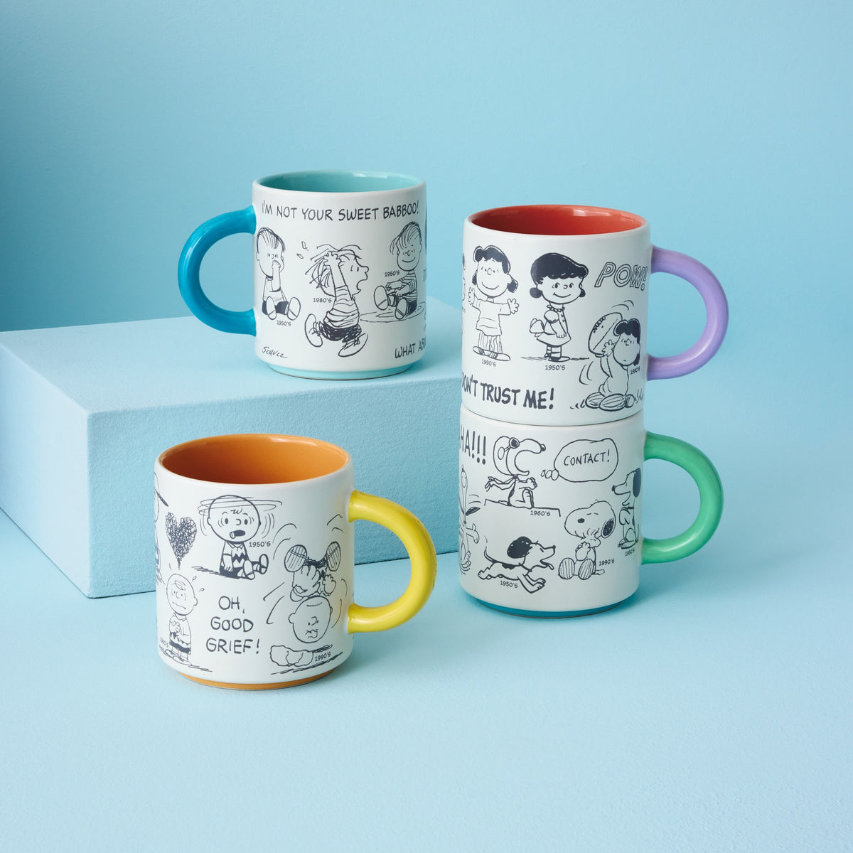 送料無料 Peanuts® 75周年 マグカップ ルーシー 17.5オンス｜日本  