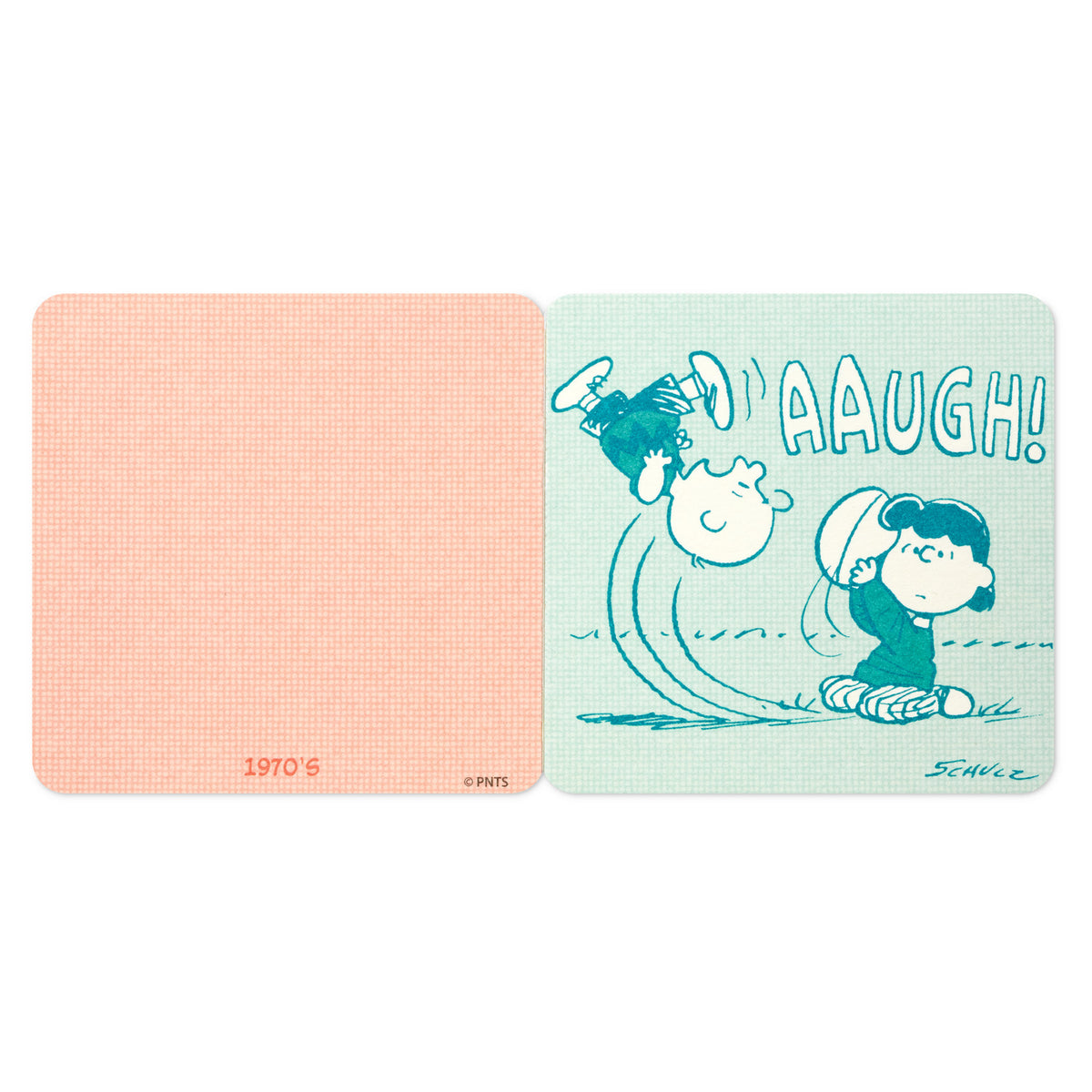 送料無料 Peanuts® 75周年 スヌーピー コースターブック｜日本ホール 