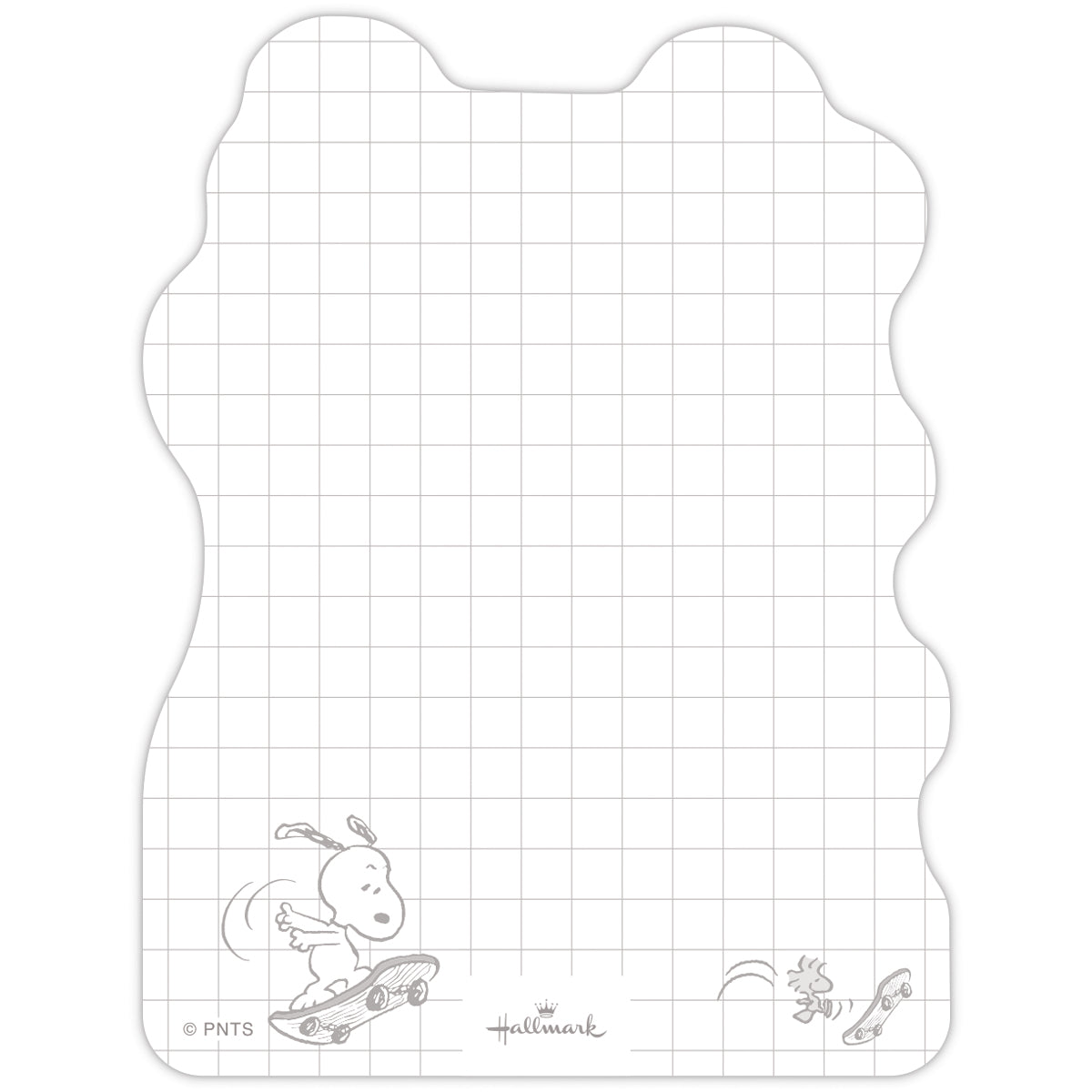 スヌーピーページ スヌーピー Let's have a HAPPY JOURNEY イエロー スケボー