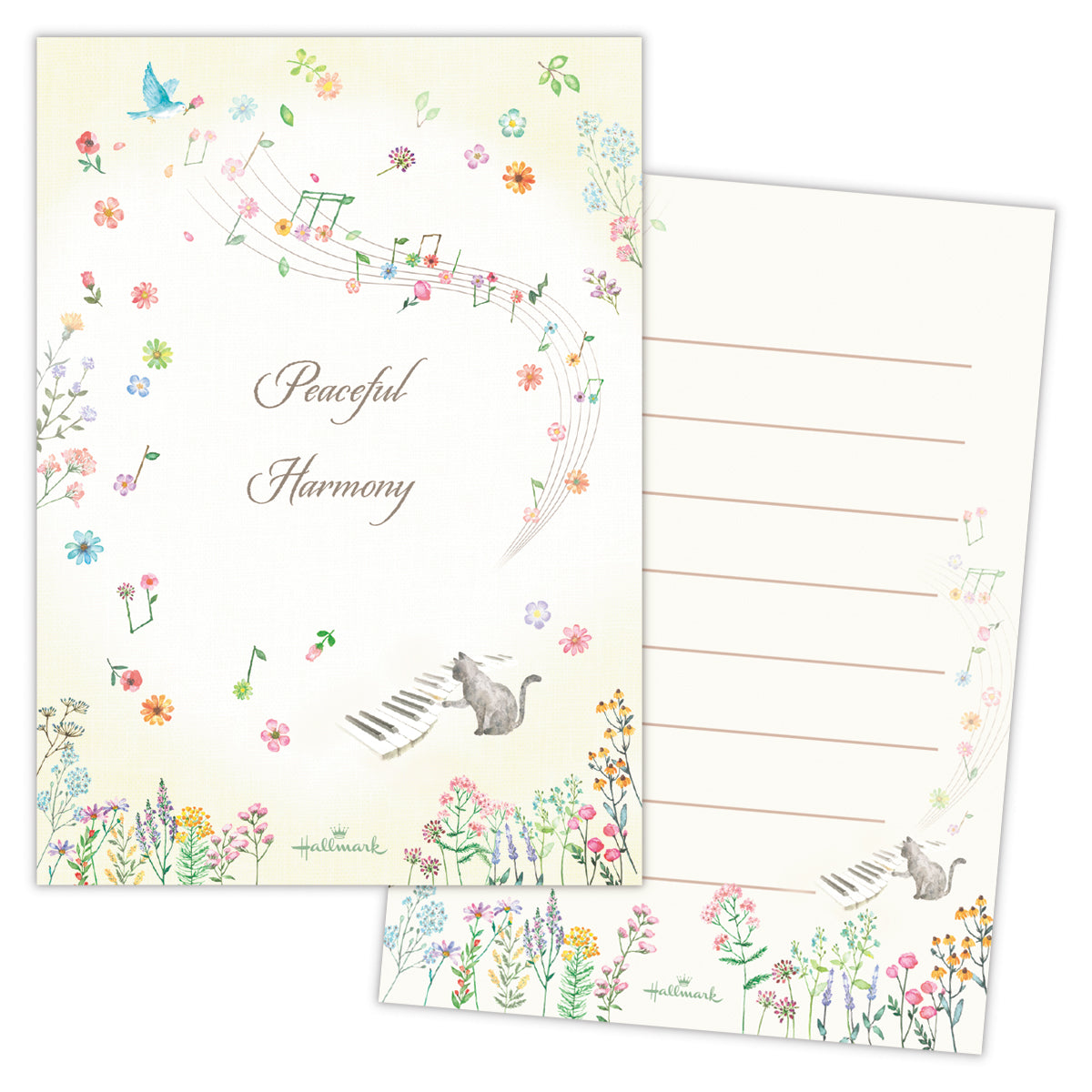 ピースフルハーモニー【ひとことふたこと箋】日本ホールマークの ピースフルハーモニー【ひとことふたこと箋】日本ホールマークの