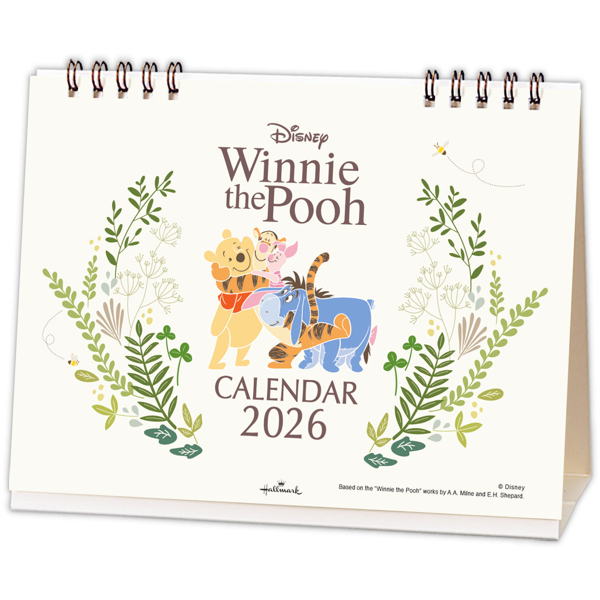 ディズニー くまのプーさん【卓上カレンダー 2026】日本ホール